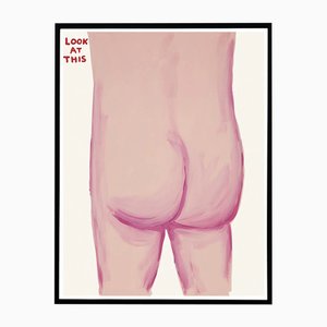 David Shrigley, Look at This, 2020, Póster de litografía, Enmarcado