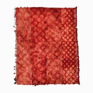 Roter Vintage Kelim Teppich