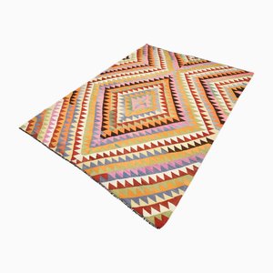 Tapis Kilim en Laine Fait Main