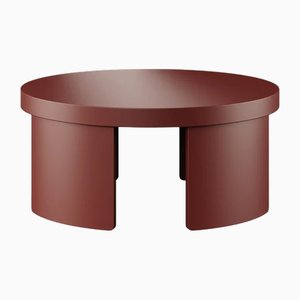 Merah Wood Center Table in Rouge by Marnois
