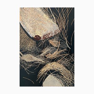 Marta Garbaczewska, Desnuda VI, 2010, Linograbado