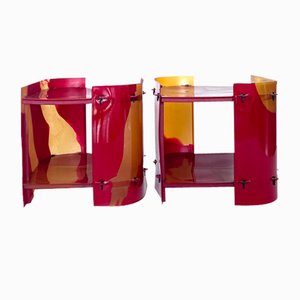 Side Tables by Gaetano Pesce, 2003, Set of 2