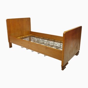 Mid-Century German Single Bed, 1950s