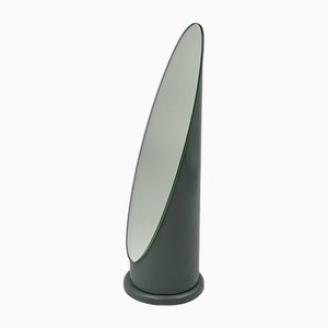 Vintage Tabletop Lipstick Mirror in Glossy Grey, 1970s