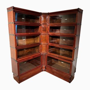 Antique Modular Bookcase from Globe Wernicke, 1890s, Set of 20