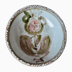 Ceramic Flower Bowl by Albert Thiry for Vallauris, France, 1960