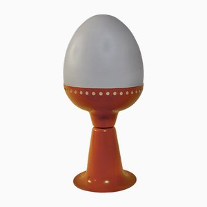 Lampe de Bureau Space Age Vintage en Métal Orange et Verre par Hans-Agne Jakobsson, 1960s