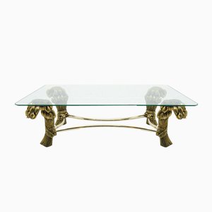 Hollywood Regency Couchtisch von Willy Daro, 1970er