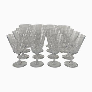 Weingläser Modell Côte Dazur von Baccarat, 1960er, 16 . Set