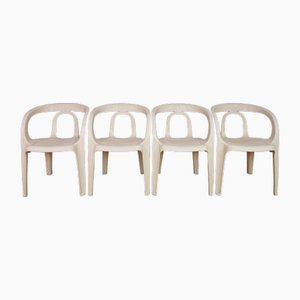 Chaises de Jardin Vintage par Henry Massonnet pour Stamp, 1984s, Set de 4