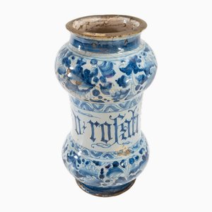 Antique Italian Albarello Drug Jar