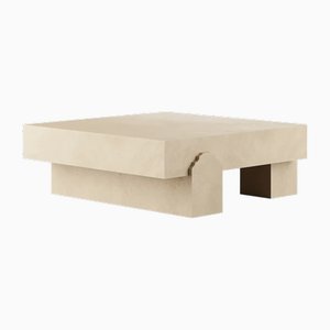 Mesa de centro Timah de microcemento en gris de Marnois
