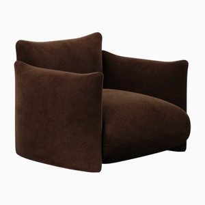 Bahru Armchair in Brown by Marnois