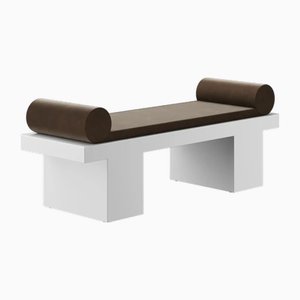 Panca Choa in legno marrone di Marnois