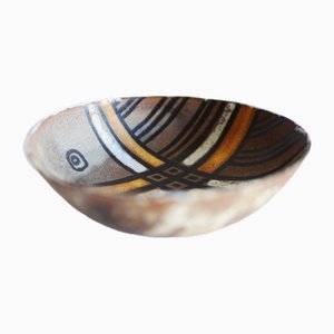 Modern Art Pottery Bowl by Alexandre Kostanda, 1960s