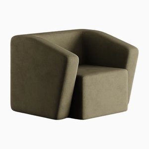 Kobe Armchair in Green by Marnois