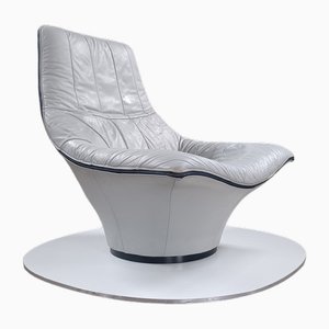 Fauteuil Goldstar en Cuir par Jack Crebolder, 1970s
