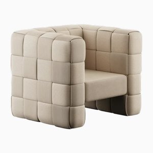 Beigefarbener Sapporo Sessel von Marnois