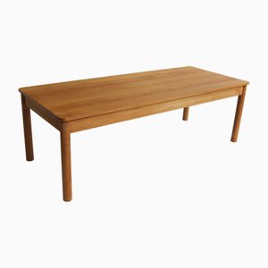 Grande Table Basse en Chêne par Borge Mogensen pour Fredericia, 1950