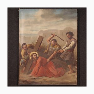 Via Crucis, 1880s, Oil on Canvas