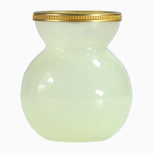 Petit Vase en Verre Opalin Da Venis attribué à Vincenzo Nason, 1950s