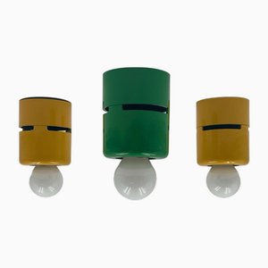 Plafoniera Deckenlampen von Stilnovo, 1980er, 3er Set