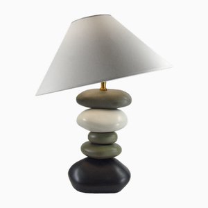 Ceramic Pebble Lamp by François Chatain, France, 1990s