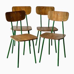 Esszimmerstühle, 1970er, 4er Set