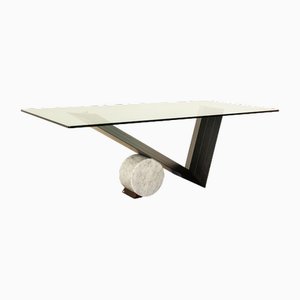 Valentino Wood Black Dining Table from Cattelan Italia