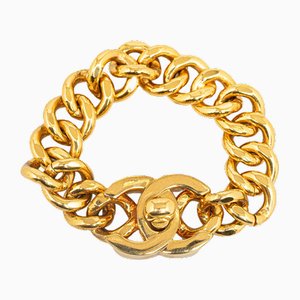 CC Turnlock Chain Bracelet from Chanel