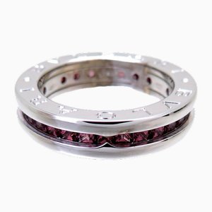 1-Band Rhodolite Garnet Ring from Bvlgari