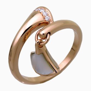 Small Diva Dream Ring in Pink Gold from Bvlgari