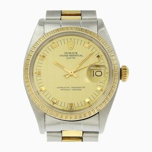 Oyster Perpetual Watch in Gold and Steel from Rolex