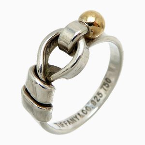 Hook & Eye Womens Ring in Silver from Tiffany & Co.