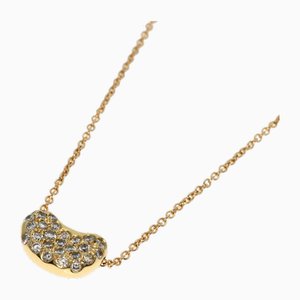 Collar Tiffany Bean de diamantes en oro amarillo de 18 k de Tiffany & Co.