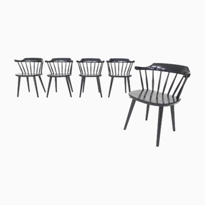 Chaises de Salle à Manger FH01 par Yngve Ekström pour Pastoe, 1960s, Set de 5