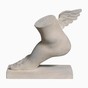 Foot of the God Hermes in Plaster and Resin, 20th Century