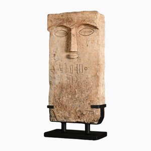 Sculpture Représentant une Divinité Ancienne, 20ème Siècle
