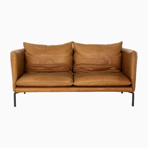 Genty Leather Two-Seater Sofa from Moroso
