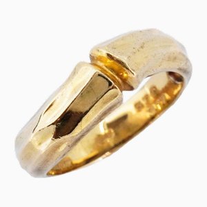 Bambus Ring aus Gelbgold von Cartier