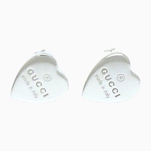 Trademark Heart Shape Earrings from Gucci, Set of 2
