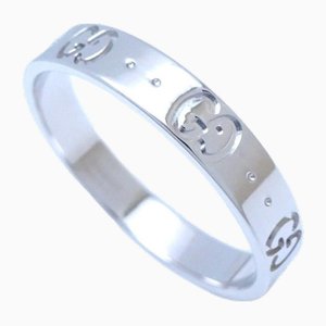 Icon Ring in White Gold from Gucci