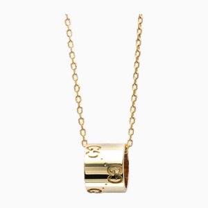 G Icon Pink Gold Necklace from Gucci