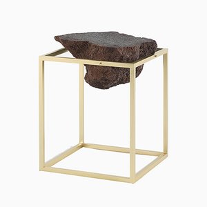 Antivol Small Side Table in Brass by CTRLZAK for JCP Universe