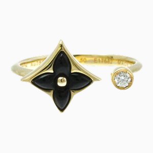 Ring mit Sternenblüte aus Gelbgold von Louis Vuitton