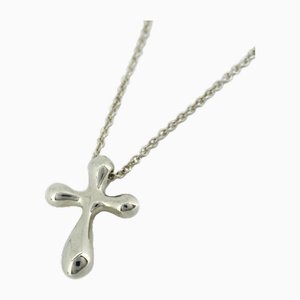 Elsa Peretti Cross 925 Silver Necklace from Tiffany & Co.