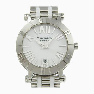 Atlas Stainless Steel & White Ceramic Watch from Tiffany & Co.