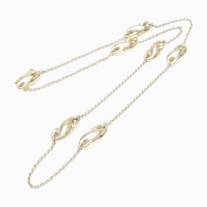 Yellow Gold Elsa Peretti Seahorse Necklace from Tiffany & Co.
