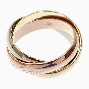 Three-Color Gold Trinity Ring from Cartier