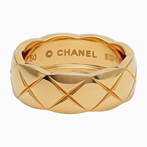 Yellow Gold Coco Crush Medium Ring from Chanel